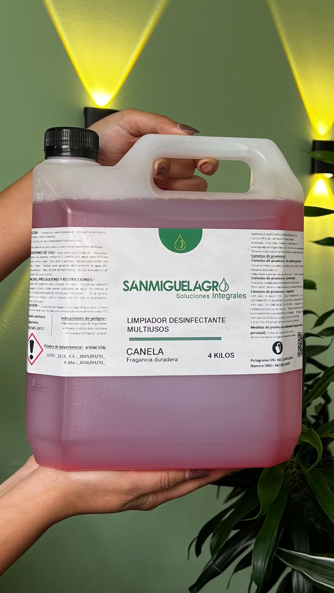 Limpiador Desinfectante - Canela